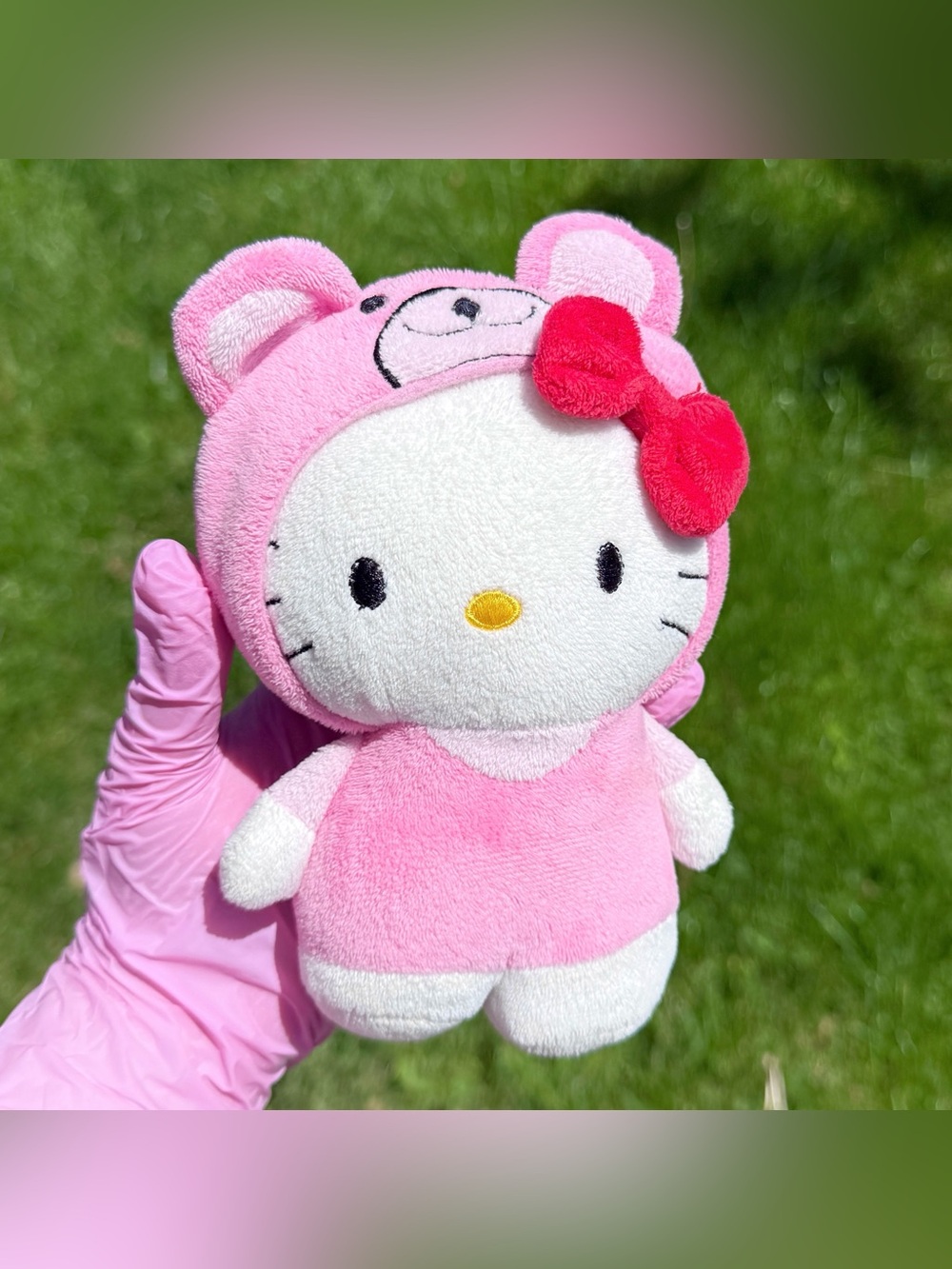 Hello Kitty Teddy Bear Plush 🎀🧸